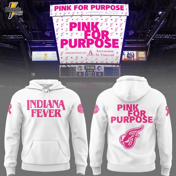 Indiana Fever Fever Pink for Purpose Limited Edition Hoodie Set