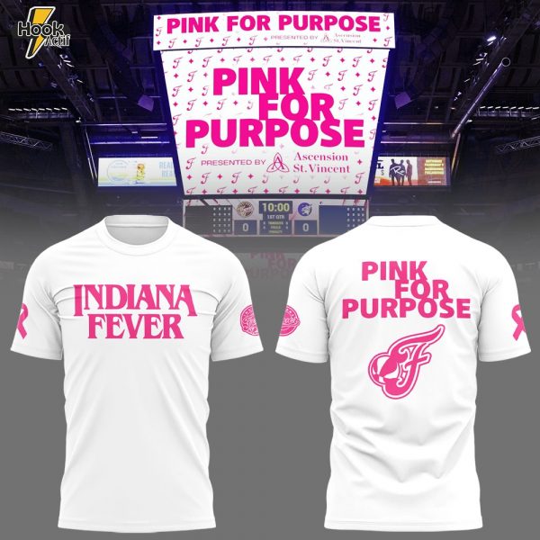 Indiana Fever Fever Pink for Purpose Limited Edition Shirt