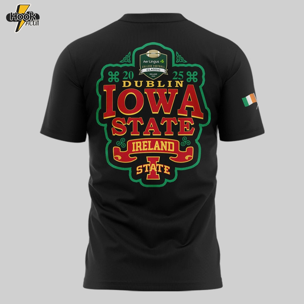 Iowa State Cyclones Ireland Game 2025 Special Tee Iowa State Cyclones Ireland Game 2025 Special Tee