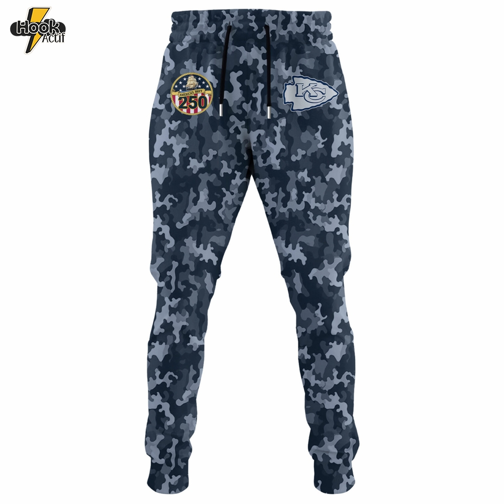 Kansas City Chiefs – U.S. Navy 250th Birthday Hoodie Kansas City Chiefs – U.S. Navy 250th Birthday Hoodie