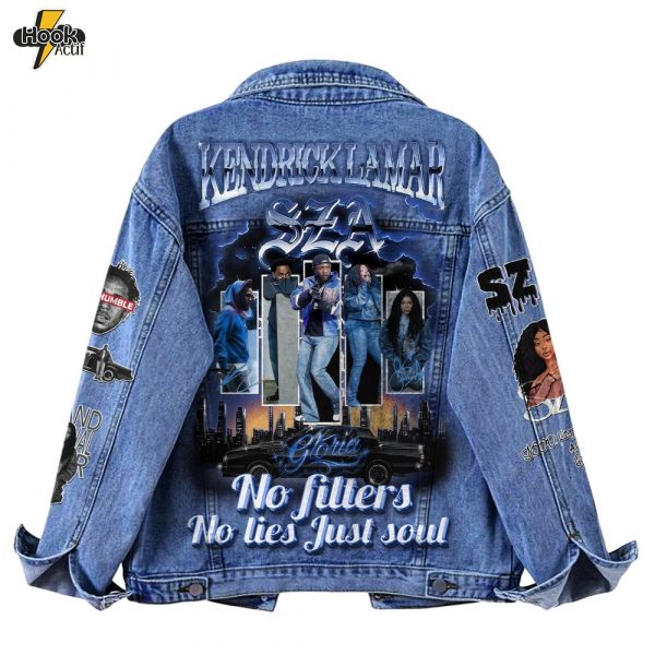 Kendrick Lamar x SAZ Denim Jacket – Buy Online at HookActif.com