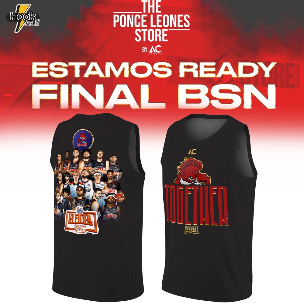 Leones de Ponce BSN Final Special Black Basketball Jersey Leones de Ponce BSN Final Special Black Basketball Jersey