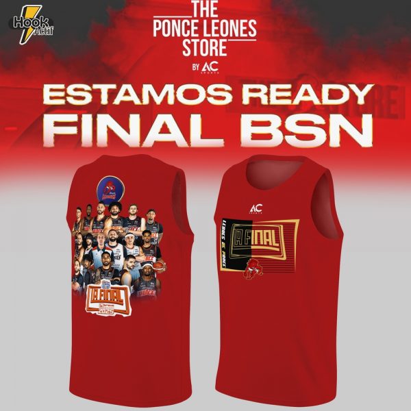 Leones de Ponce BSN Final Special Red Basketball Jersey