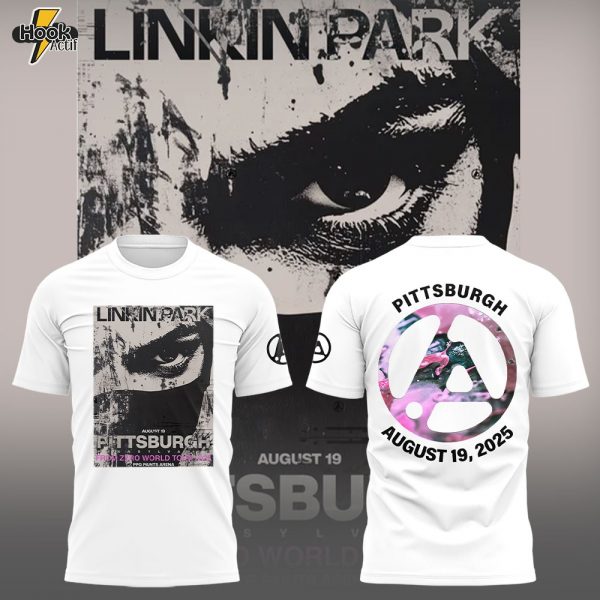 Linkin Park From Zero World Tour 2025 x Pittsburgh Special Shirt