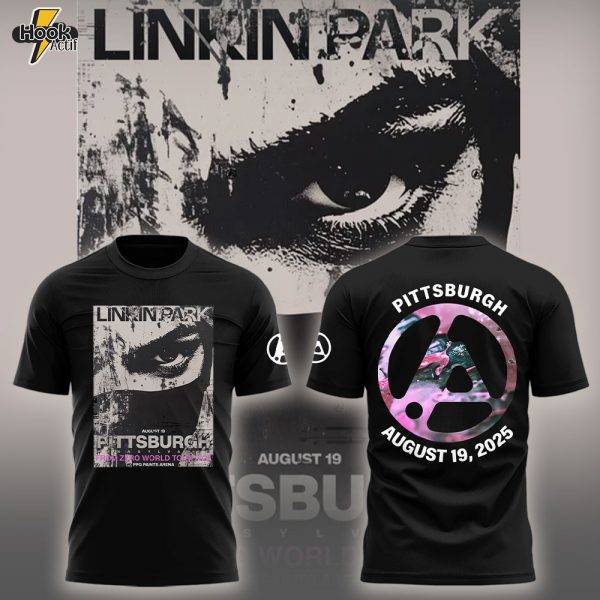 Linkin Park x Pittsburgh From Zero World Tour 2025 Shirt