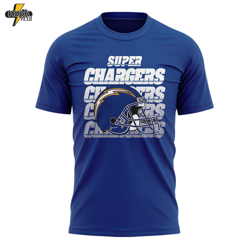Los Angeles Chargers 2025 "Super Chargers" Special Shirt Los Angeles Chargers 2025 "Super Chargers" Special Shirt