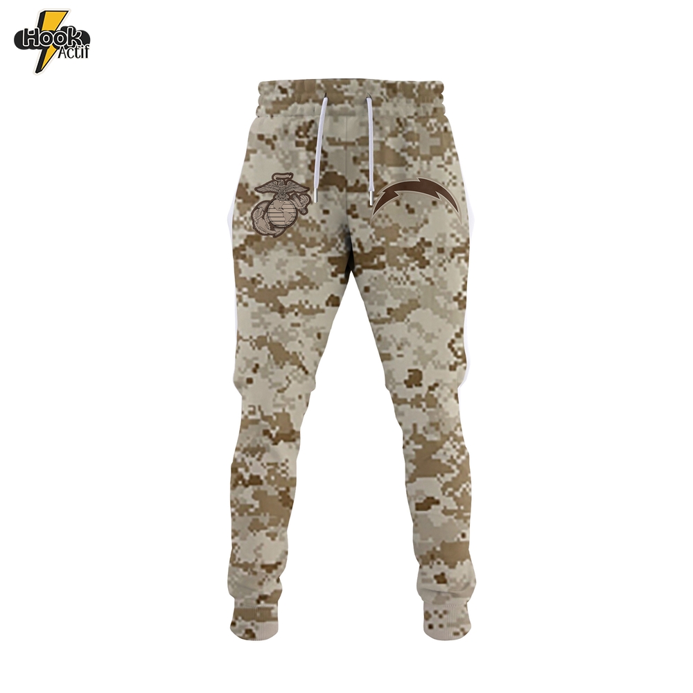 Los Angeles Chargers x U.S. Marine Corps 250th Birthday Hoodie Set Los Angeles Chargers x U.S. Marine Corps 250th Birthday Hoodie Set