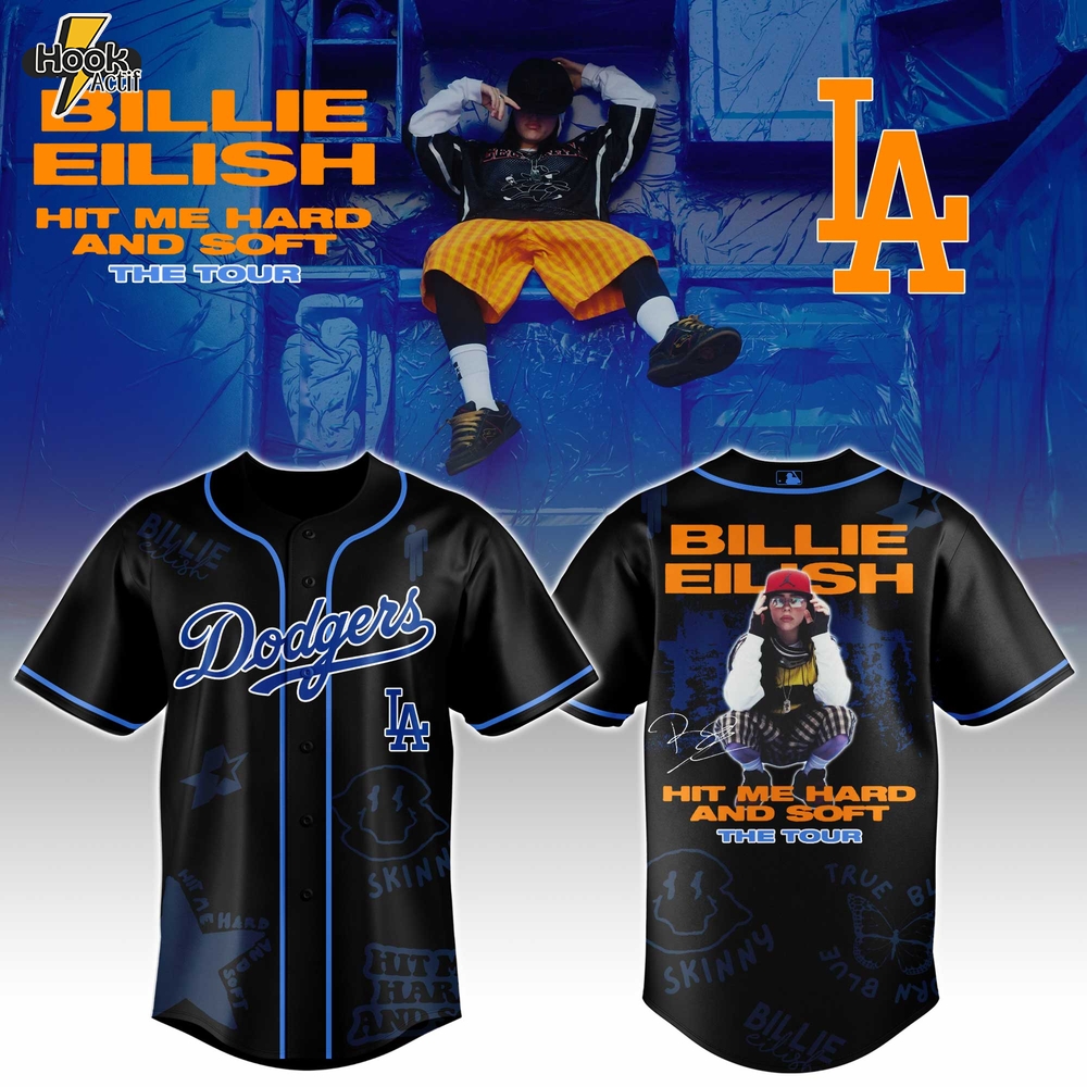Los Angeles Dodgers x Billie Eilish Limited Edition Jersey 2025 Los Angeles Dodgers x Billie Eilish Limited Edition Jersey 2025