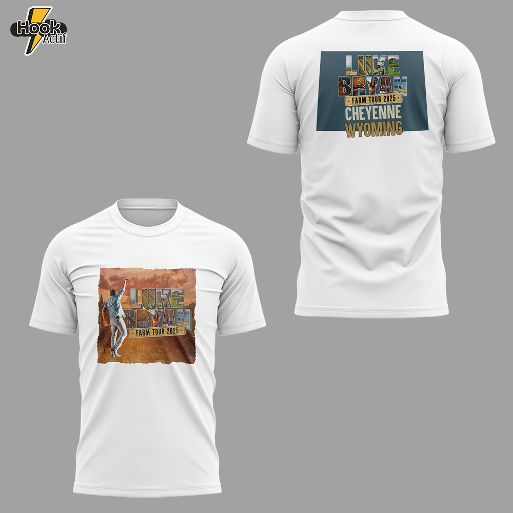 Luke Bryan Farm Tour 2025 In Cheyenne Limited Edition Shirt Luke Bryan Farm Tour 2025 In Cheyenne Limited Edition Shirt