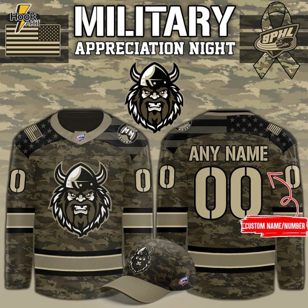 Macon Mayhem x Military Appreciation Custom Hockey Jersey