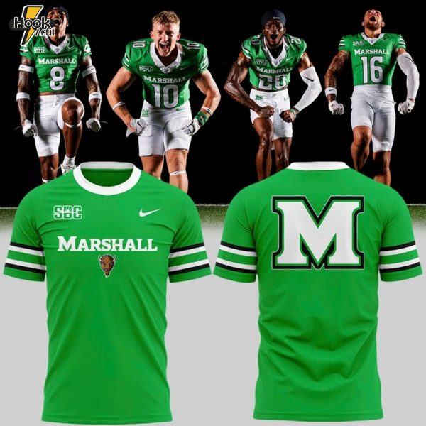 Marshall Thundering Herd Uniform Kelly Green Special Shirt