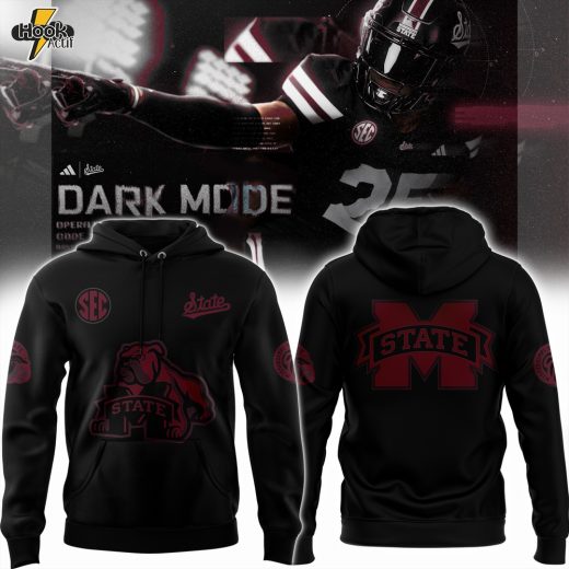 Mississippi State Football Black Mode Limited Hoodie 2025