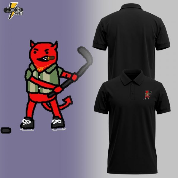 New Jersey Devils Special Logo Polo - Black