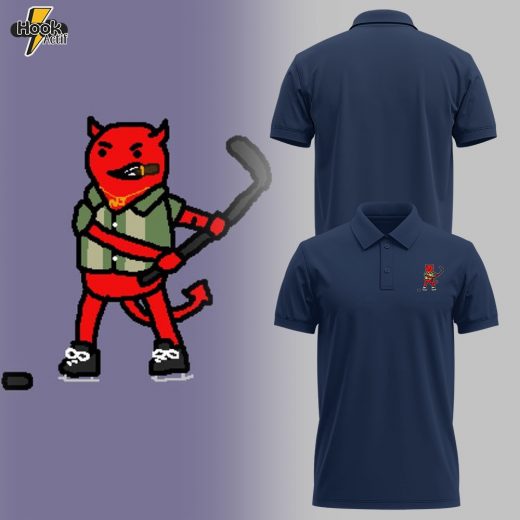 New Jersey Devils Special Logo Polo - Blue