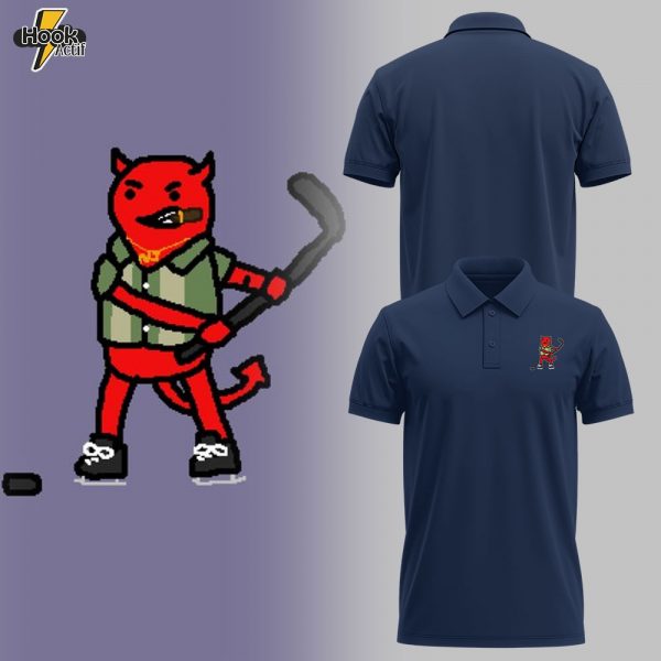 New Jersey Devils Special Logo Polo - Blue