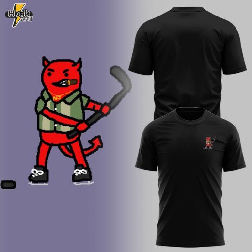 New Jersey Devils Special Logo Tshirt - Black