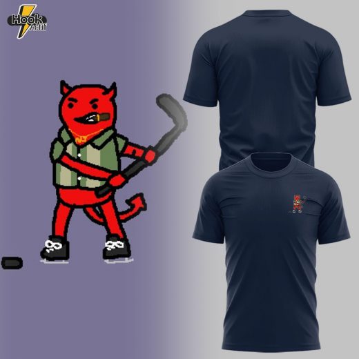 New Jersey Devils Special Logo Tshirt - Blue