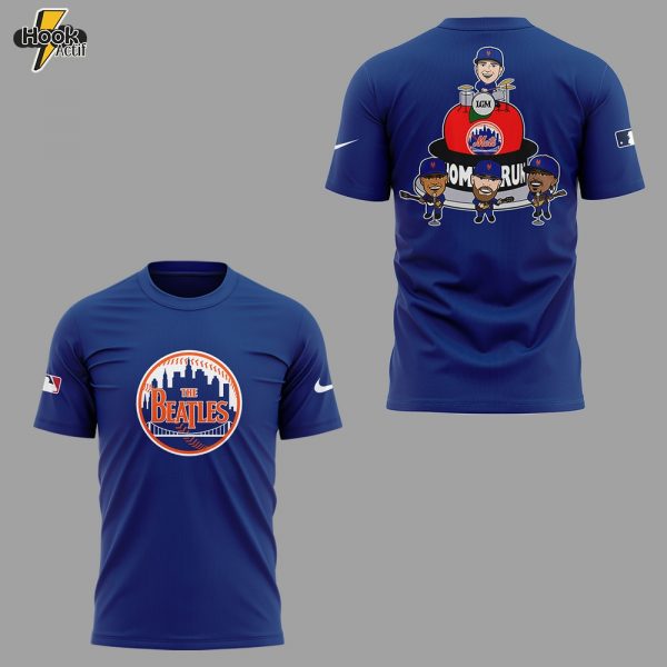 New York Mets x The Beatles Night Blue Shirt – Buy Online at HookActif.com