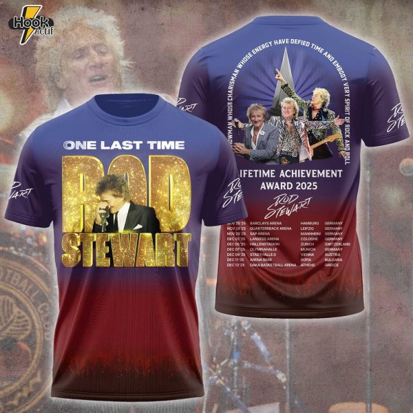 One Last Time Rod Stewart Limited Edition Shirts