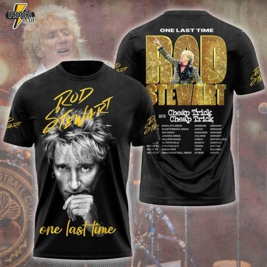 One Last Time Rod Stewart Limited Edition Shirts - White