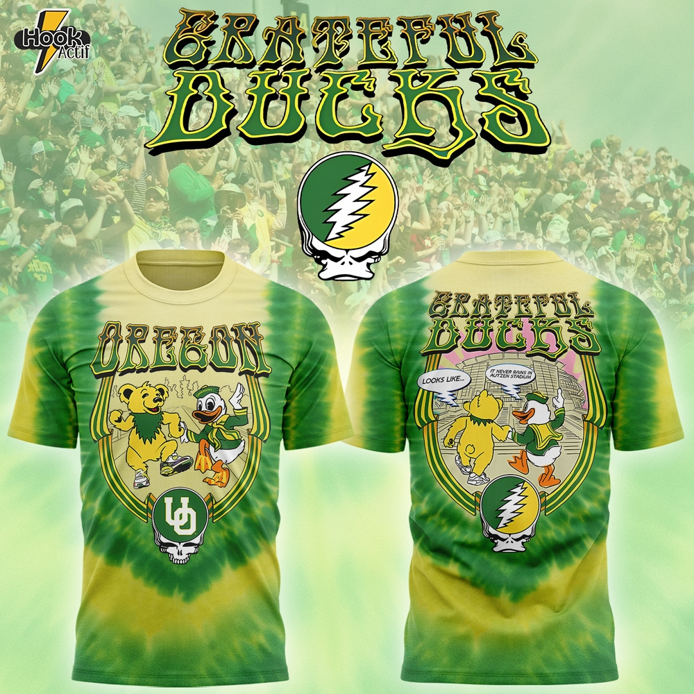 Oregon Ducks Special Edition Grateful Ducks Shirt Oregon Ducks Special Edition Grateful Ducks Shirt