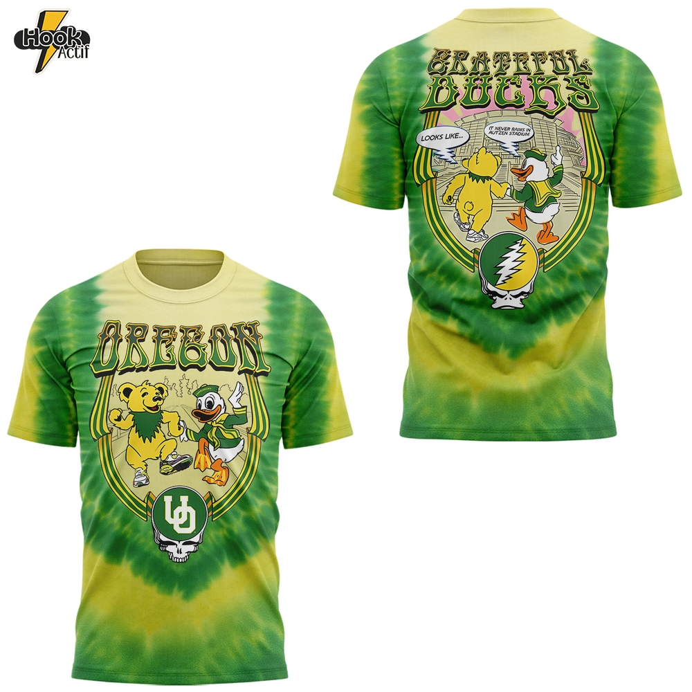Oregon Ducks Special Edition Grateful Ducks Shirt Oregon Ducks Special Edition Grateful Ducks Shirt