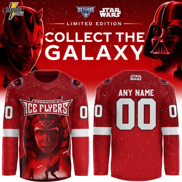 Pensacola Ice Flyers x Ahsoka Tano Star Wars Special Edition Hockey Jersey