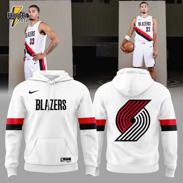 Portland Trail Blazers New Look, Same Mission Special Hoodie - White