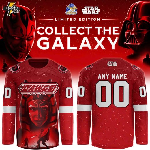 Roanoke Rail Yard Dawgs x Ahsoka Tano Star Wars Special Edition Hockey Jersey