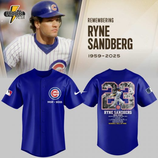 Ryne Sandberg 1959-2025 Limited Edition Jersey