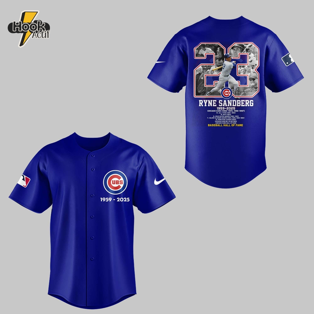 Ryne Sandberg 1959-2025 Limited Edition Jersey Ryne Sandberg 1959-2025 Limited Edition Jersey