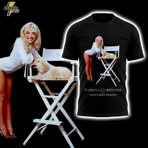 Sabrina Carpenter Man's Best Friend Special Black Shirt