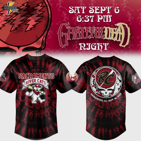 Sacramento River Cats x Grateful Dead Night 2025 Jersey