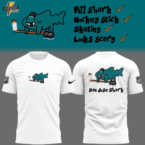 San Jose Sharks Special Logo Tee - White