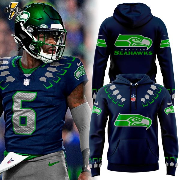 Seattle Seahawks NFL 2025 The Graphic God Hoodie, Cap