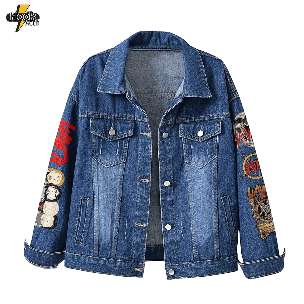 Slayer Band Denim Jacket