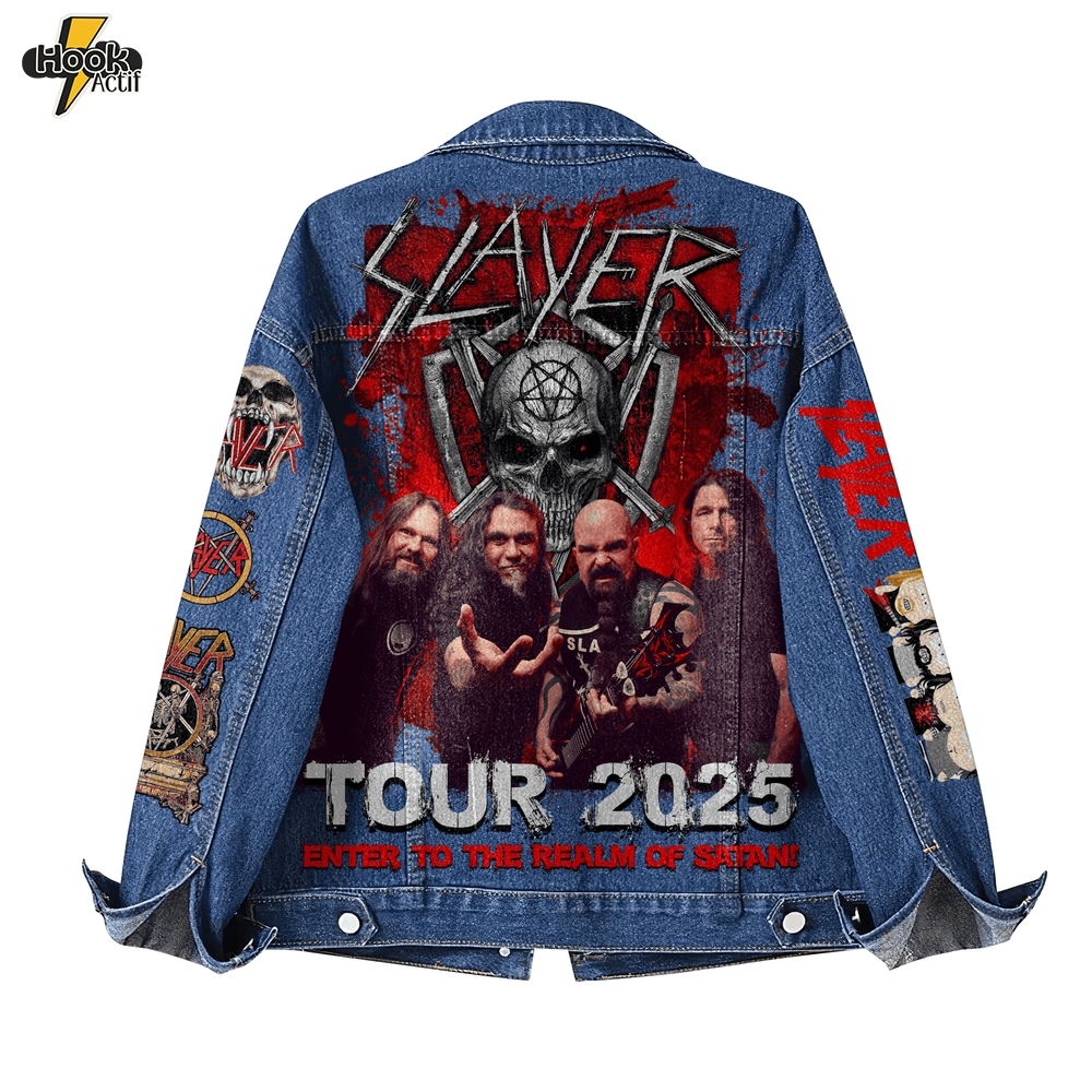Slayer Band Denim Jacket