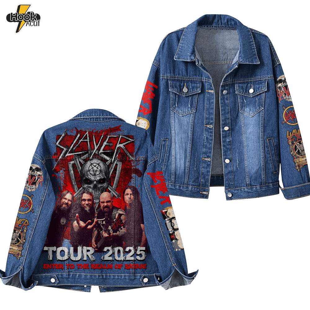 Slayer Band Denim Jacket