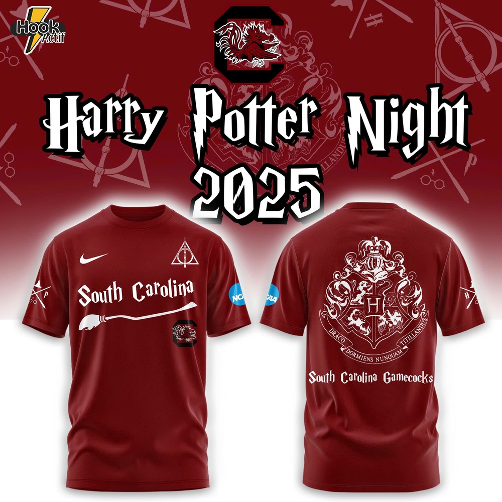 South Carolina Gamecocks x Harry Potter Night 2025 Shirt South Carolina Gamecocks x Harry Potter Night 2025 Shirt