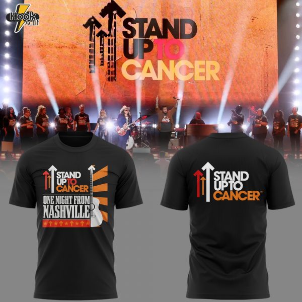 Stand Up to Cancer 2025 Special Black Tee