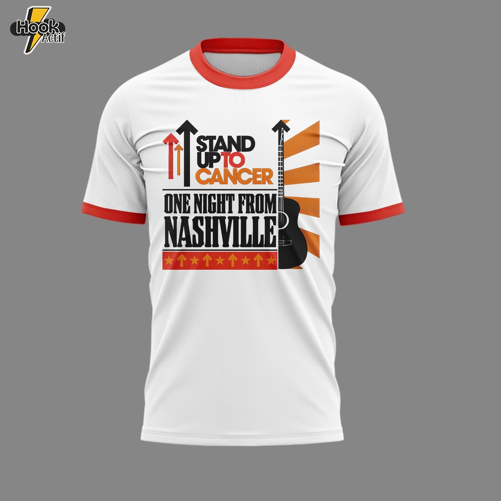 Stand Up to Cancer 2025 Special White Shirt Stand Up to Cancer 2025 Special White Shirt