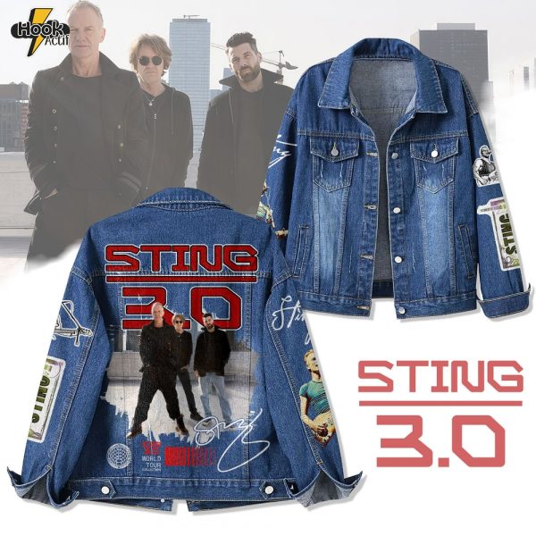 Sting Band Denim Jacket