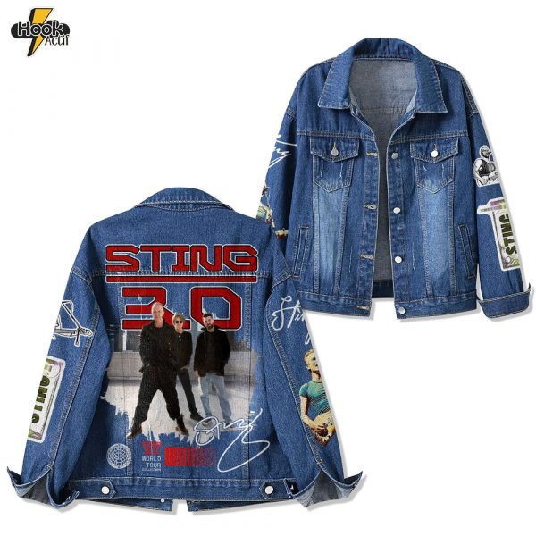 Sting Band Denim Jacket – Buy Online at HookActif.com