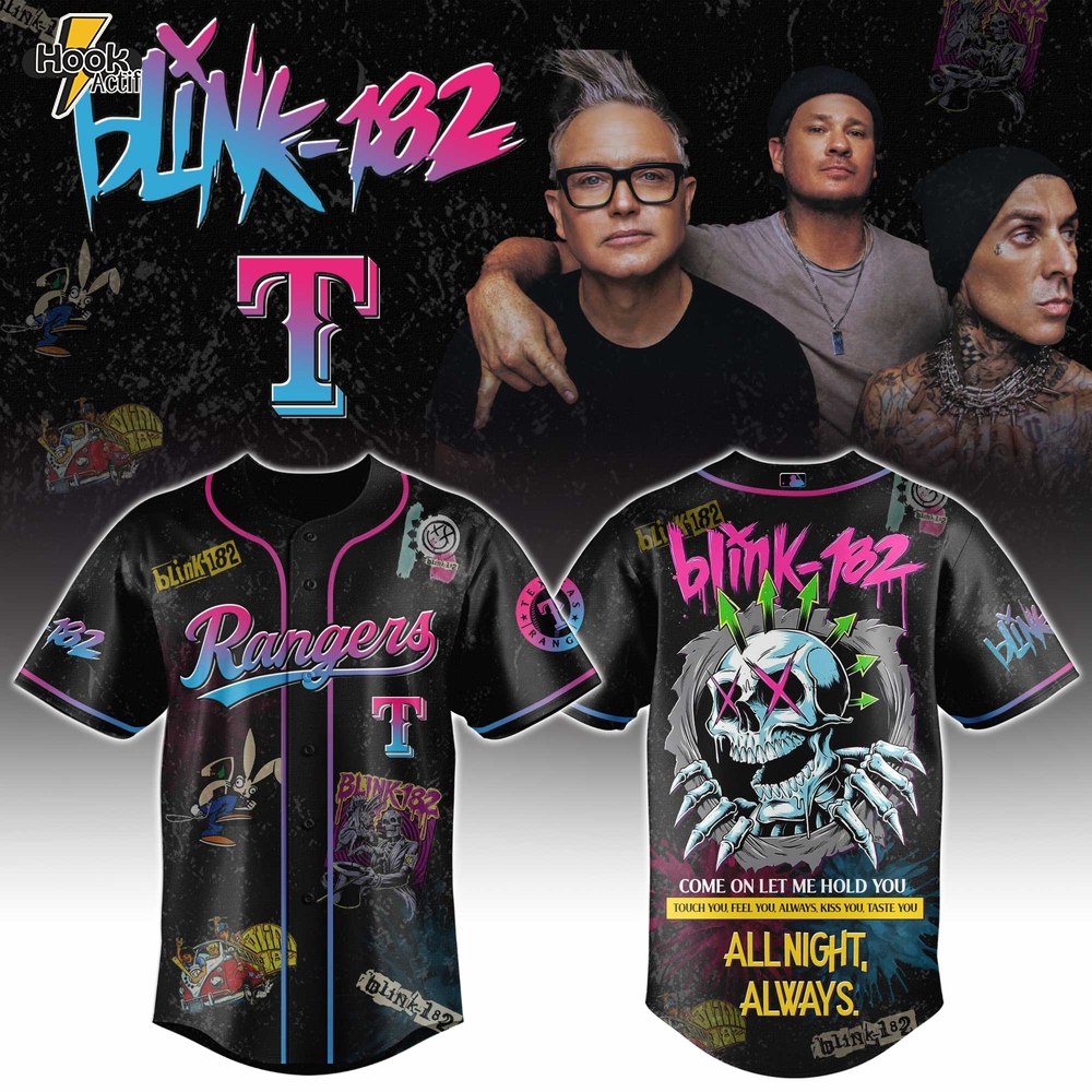TEX Blink 182 Edition Limited Jersey Ver 2 TEX Blink 182 Edition Limited Jersey Ver 2