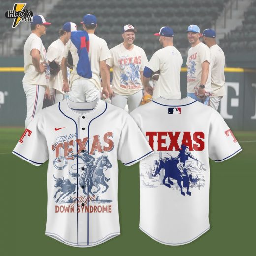 Texas Rangers x  The Burger Family Foundation Baseball Jersey