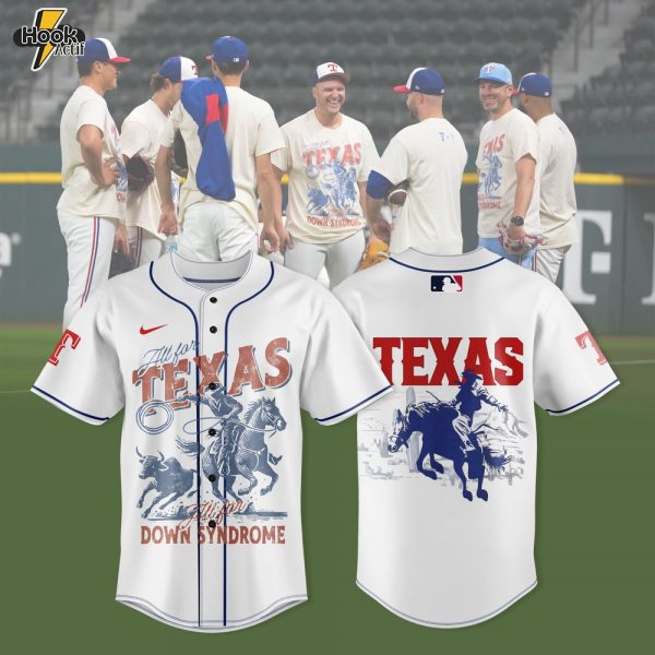 Texas Rangers x The Burger Family Foundation Baseball Jersey