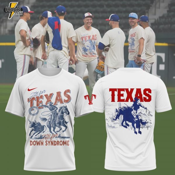 Texas Rangers x The Burger Family Foundation Tshirt