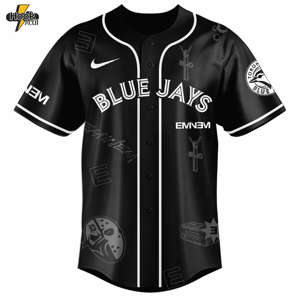 Toronto Blue Jays x Eminem Stans Limited Edition Jersey 2025 Toronto Blue Jays x Eminem Stans Limited Edition Jersey 2025