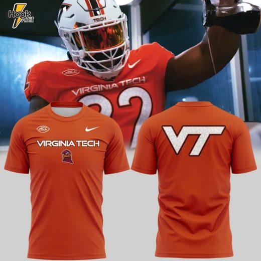 Virginia Tech Hokies Wordmark Logo Uniform Special Tee