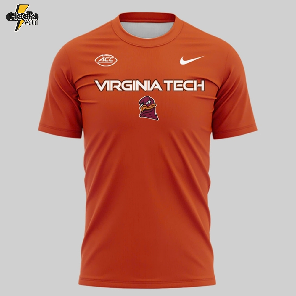 Virginia Tech Hokies Wordmark Logo Uniform Special Tee Virginia Tech Hokies Wordmark Logo Uniform Special Tee